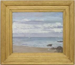 Blau und Silber: Trouville